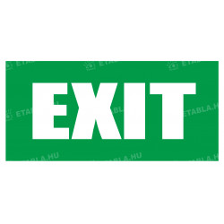 EXIT tábla Menekülési útvonal táblák Etabla.hu