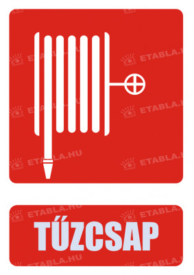 Tűzcsap tábla