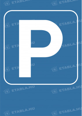 Parkoló tábla