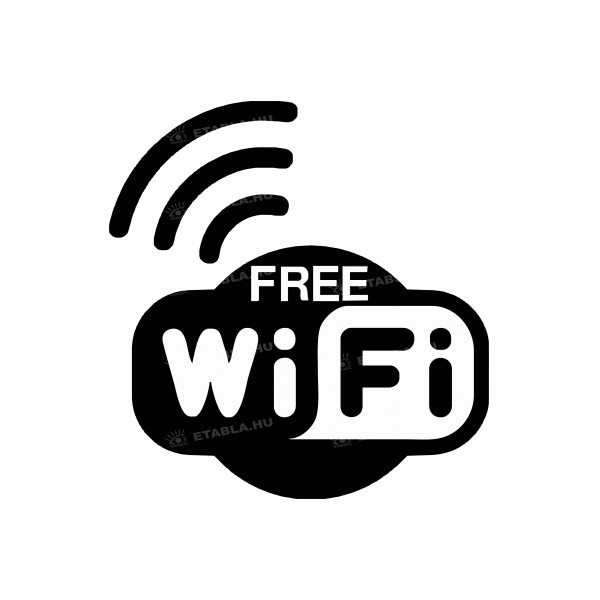 Ingyen wifi  tábla