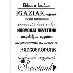 Ebben a házban  tábla