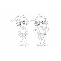 KARÁCSONYI SZÍNEZŐ/ KIFESTŐ FÜZET - KIS MÉRETŰ  - 155x100 mm - 5 db / csomag