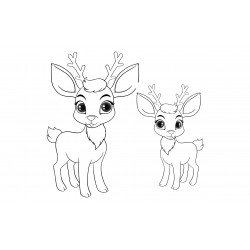 KARÁCSONYI SZÍNEZŐ/ KIFESTŐ FÜZET - KIS MÉRETŰ  - 155x100 mm - 5 db / csomag